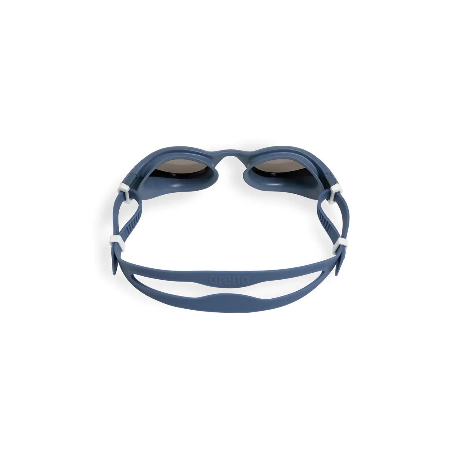 Gafas de natación con cristales de espejo Arena The One Plus Mirror Azul/Gris 3/10
