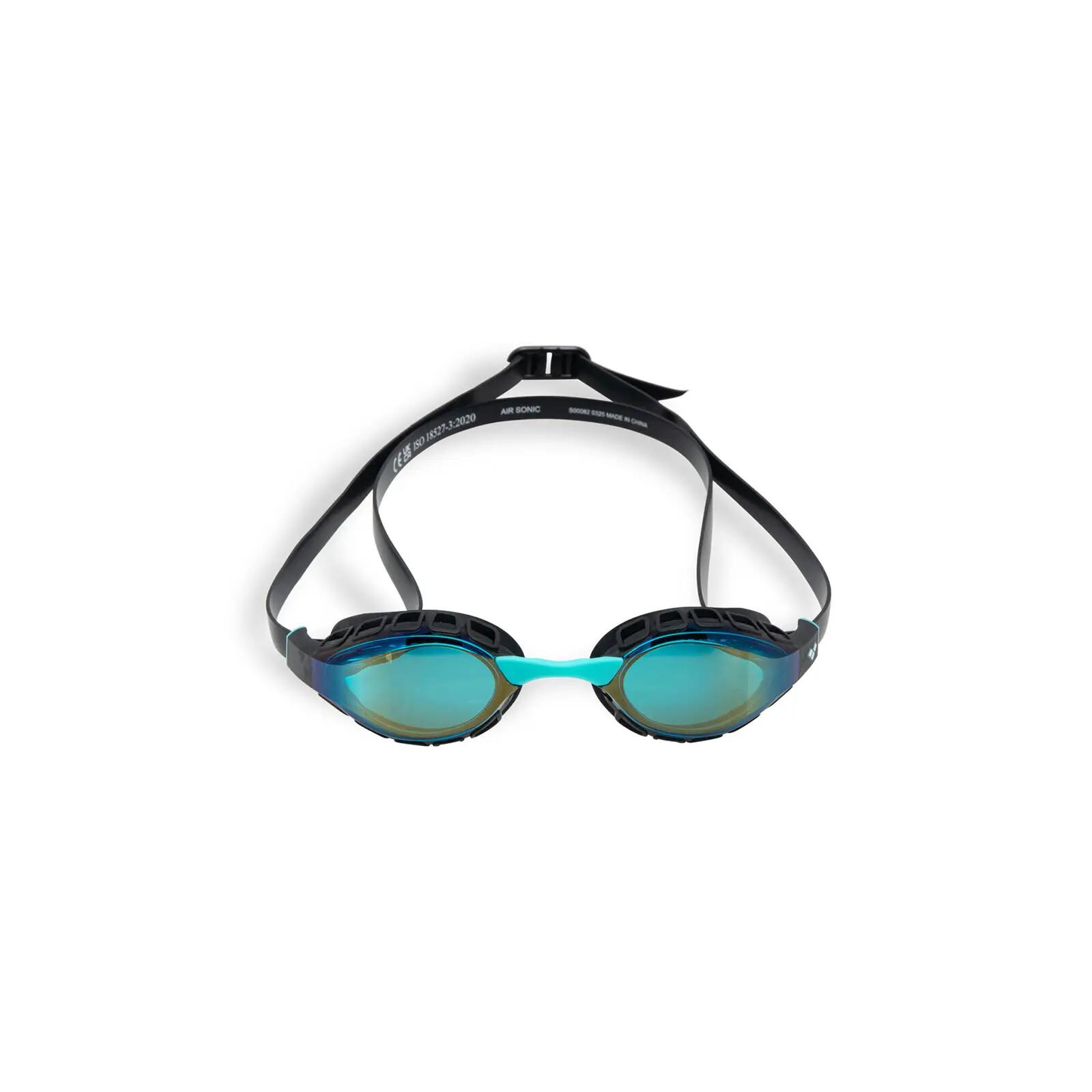Air Sonic Mirror Blue/Black Mirrored Swim Goggles 2/15