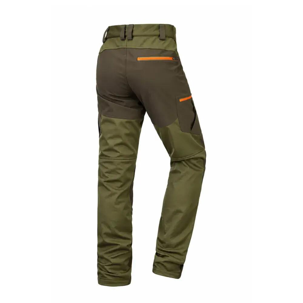 Pantalon De Chasse Souple Actistretch Stagunt Kaki - 50 5/5