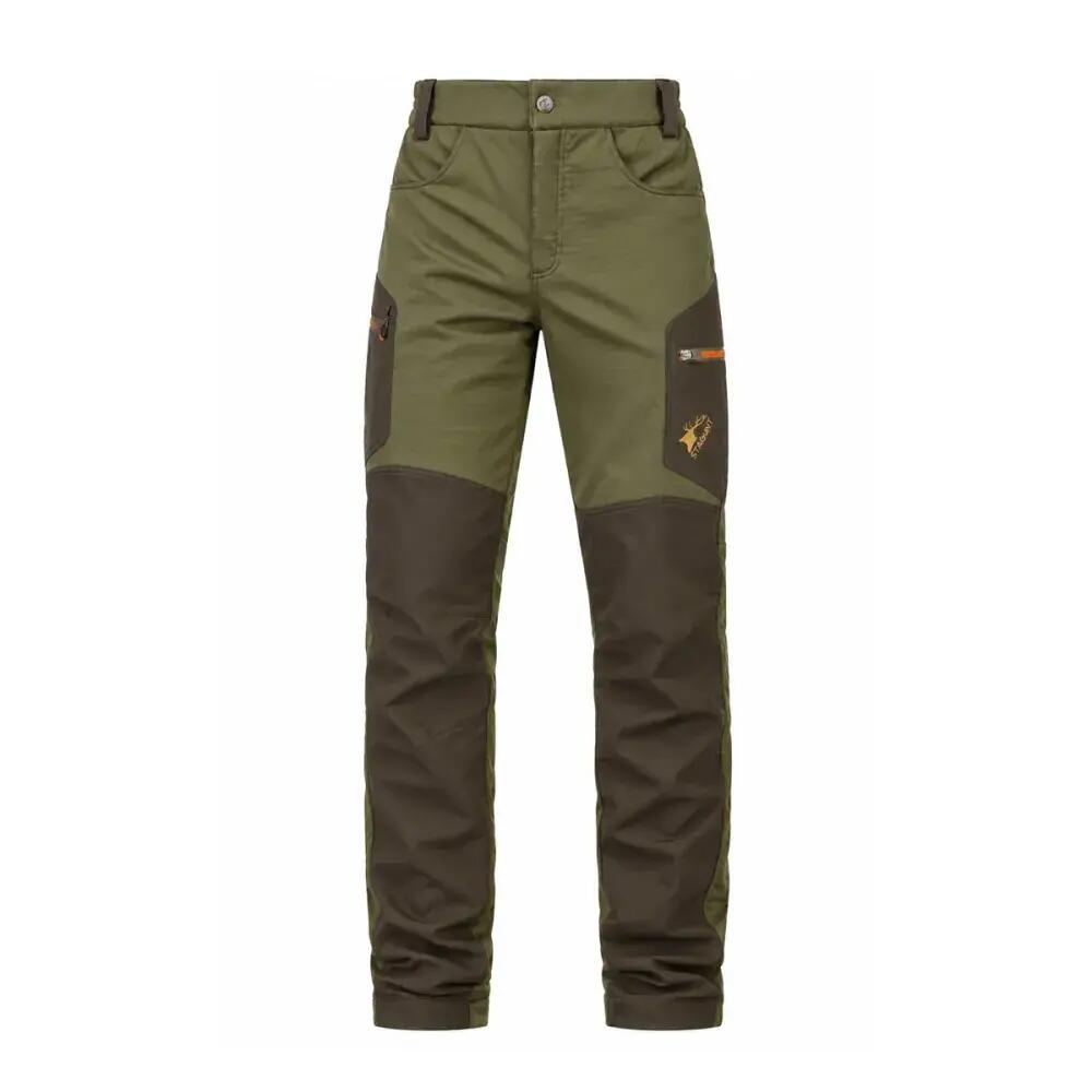 Pantalon De Chasse Souple Actistretch Stagunt Kaki - 50 4/5