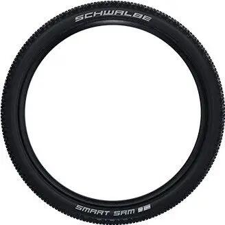 Pneu Schwalbe Smart Sam 24'' Tubetype Rígido Addix Performance E-25 Preto 3/4
