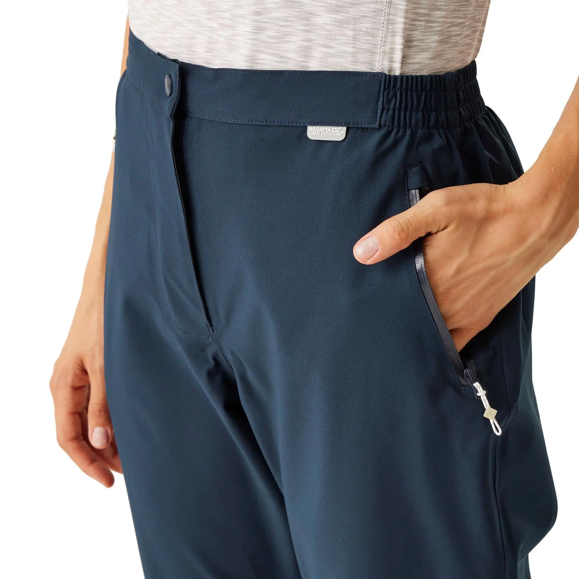 Surpantalon de Rando Imperméable Femme Regatta "Highton Stretch Overtrousers" L 3/7