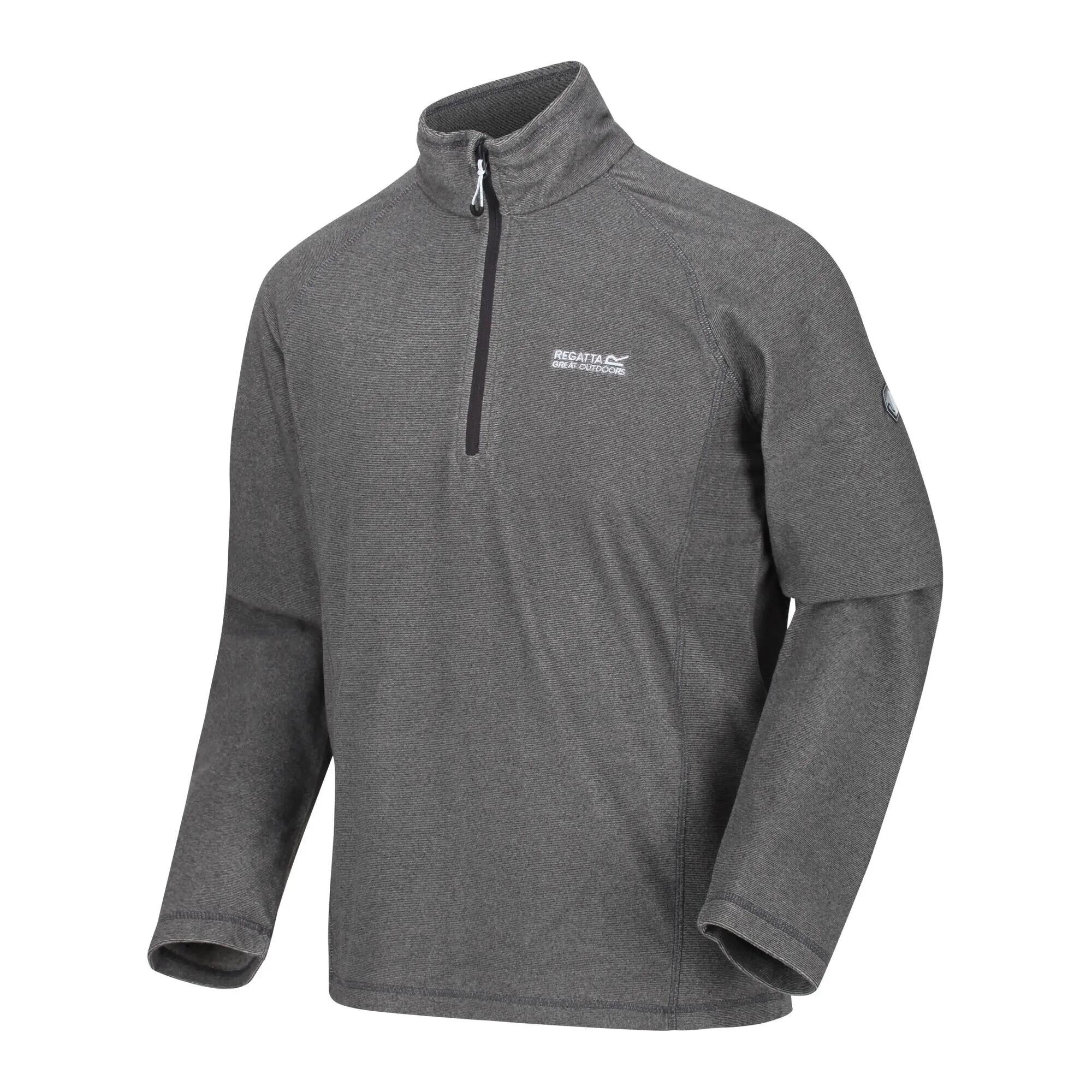 Montes Mens Lightweight Half Zip Hiking Fleece 7/14