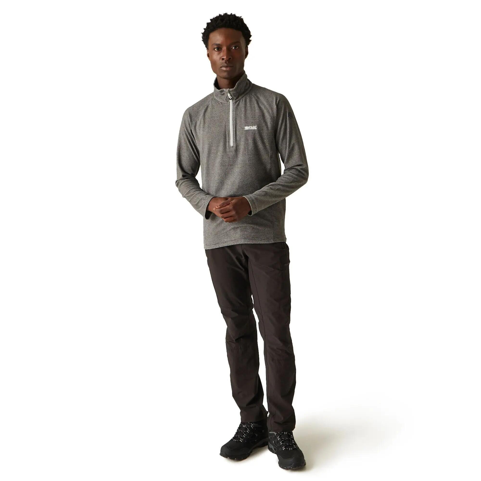 Montes Mens Lightweight Half Zip Hiking Fleece 4/14