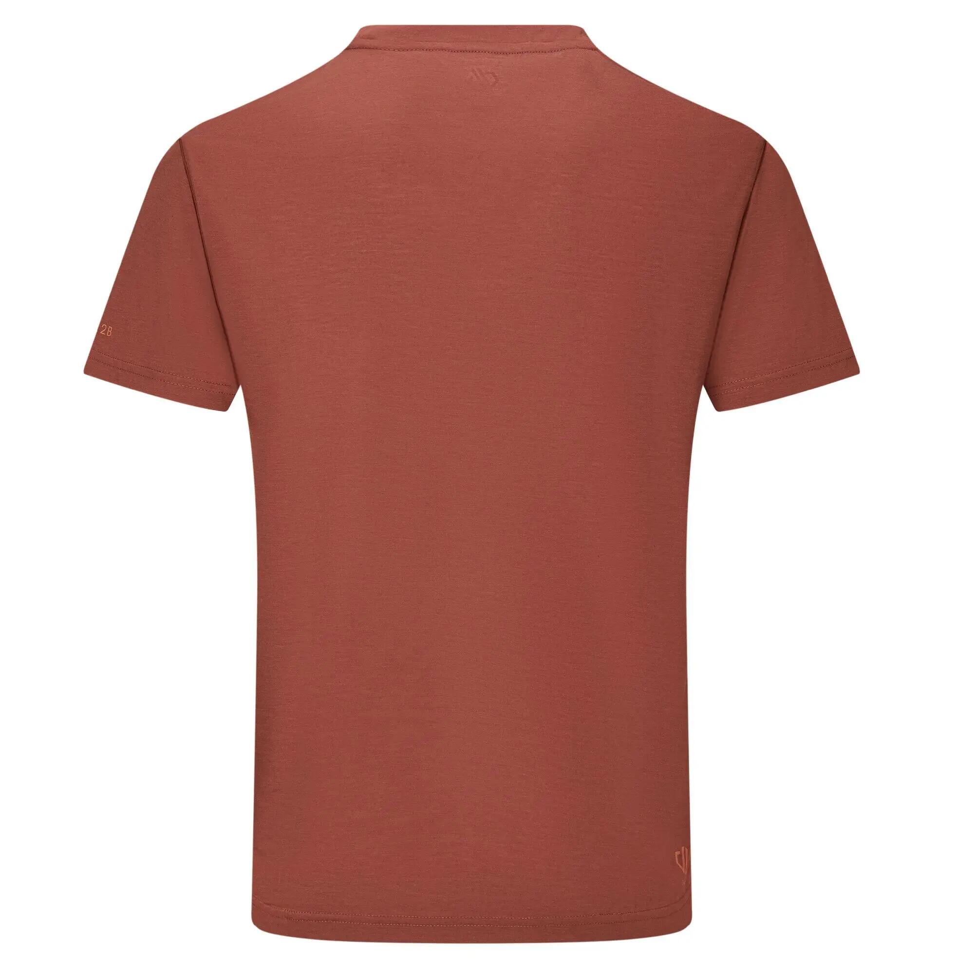 Heren Agile T-shirt met korte mouwen voor wandelen 6/7