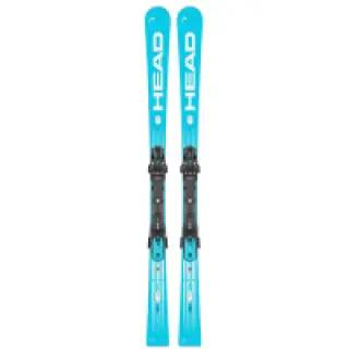 Skis de piste - Ski alpin - Unisexes - Worldcup Rebels e-SL Pro - Bleu/Blanc