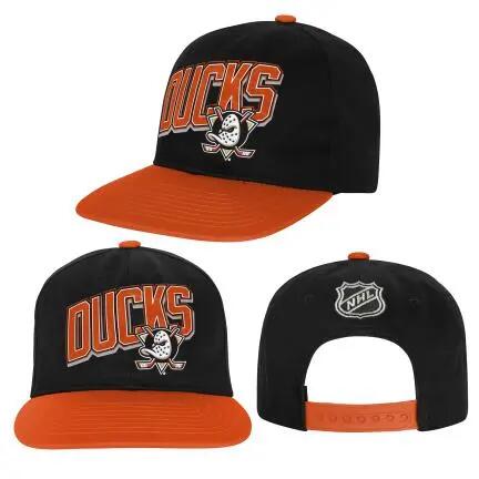 OUTERSTUFF Essentials Deadstock NHL Junior Snapback șapcă Anaheim Ducks - Imagine 1