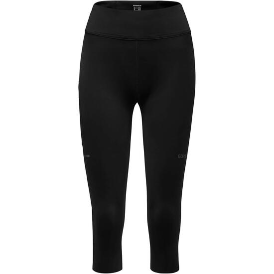 Legging 3/4 - Sport - Femme - Extensible et respirant - Concurve - Noir