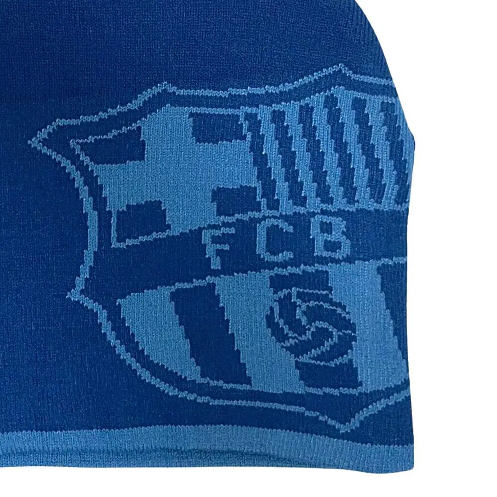 Barcelona sapka kötött felnőtt kék 2/5