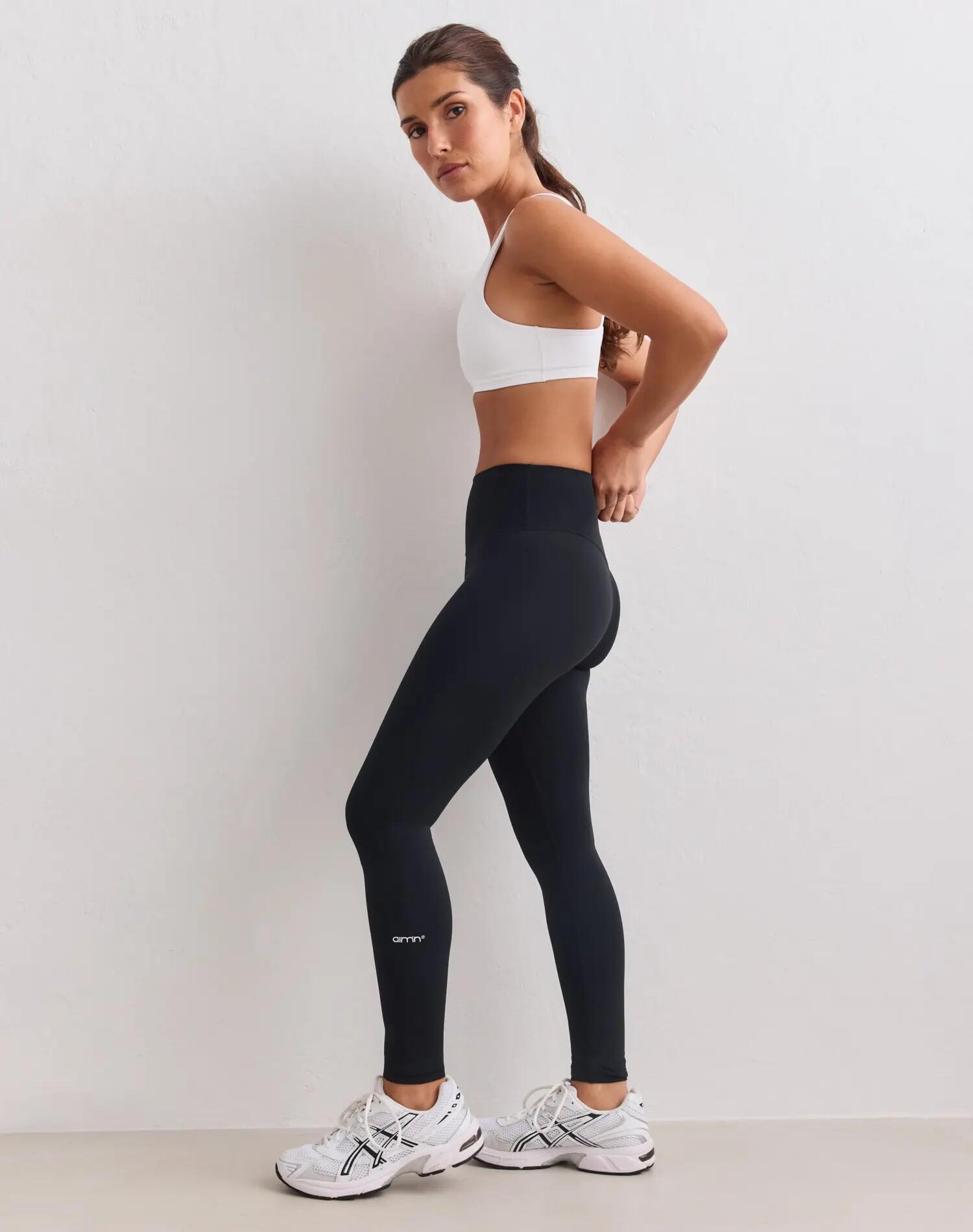 Femme Legging Taille Haute Compressif à Séchage Rapide Pace Noir 6/6