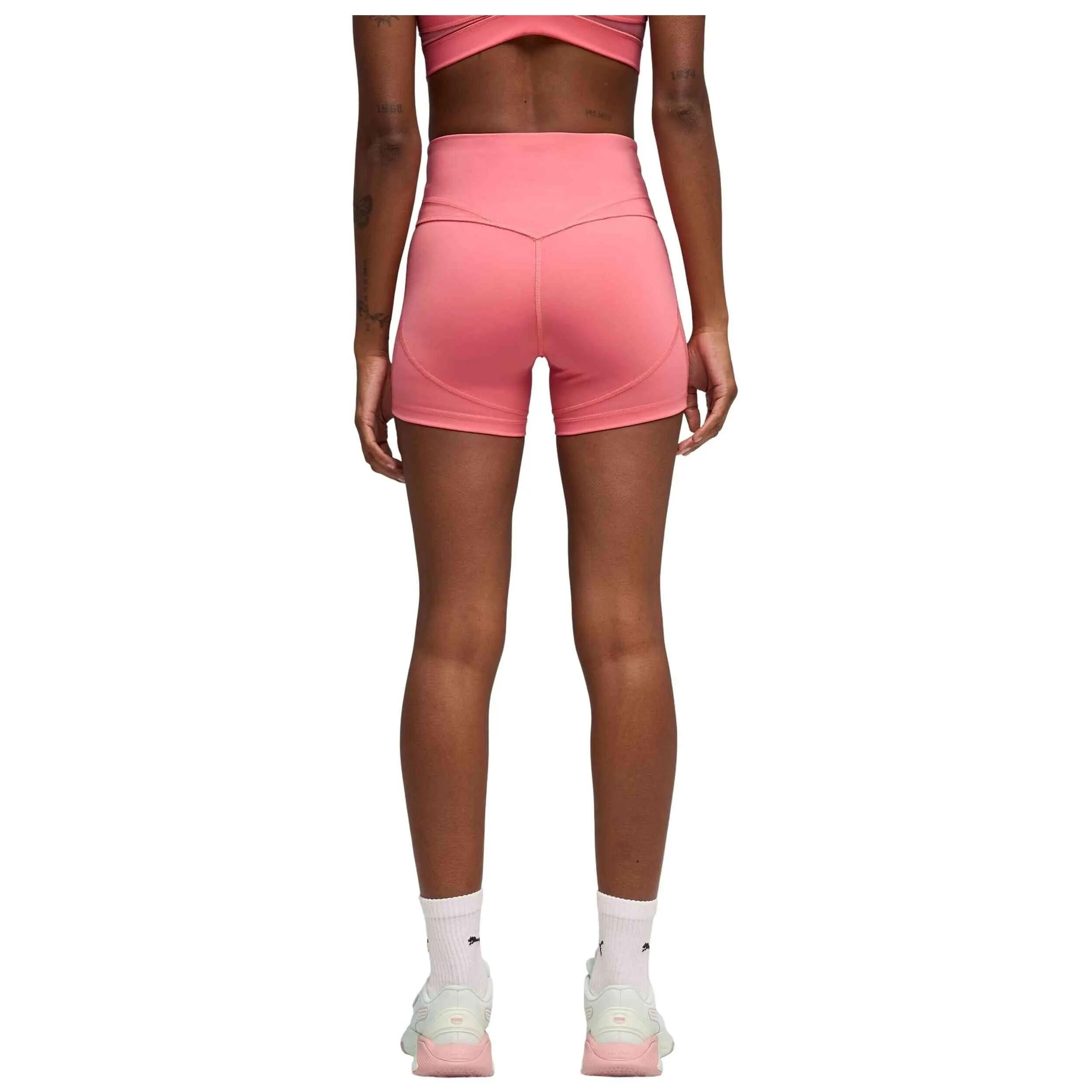 Calças de lycra Puma modelo Shape Short Tight 4 Inch "Wild Pink" para mulheres 4/5