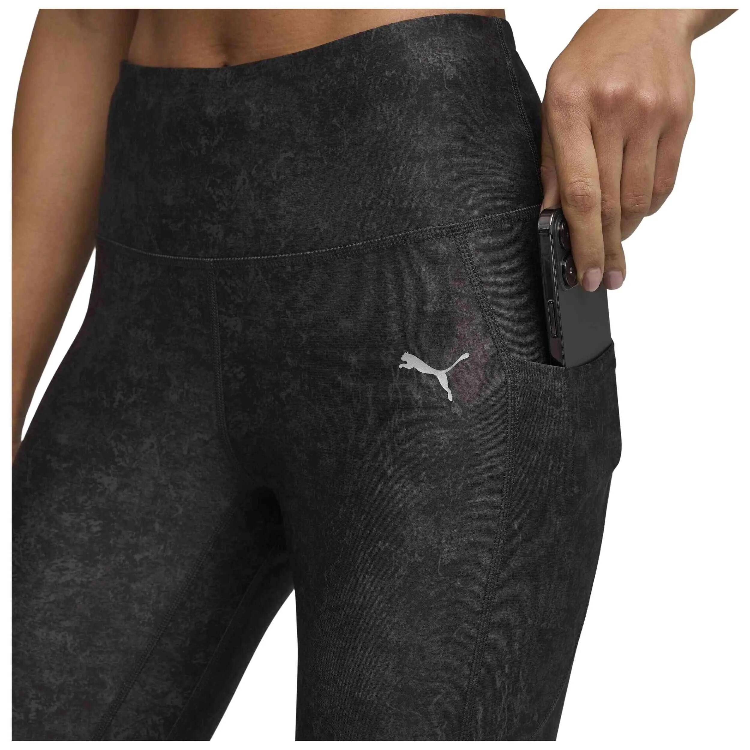 Calças de lycra Puma modelo 528414-01 para mulheres 4/5