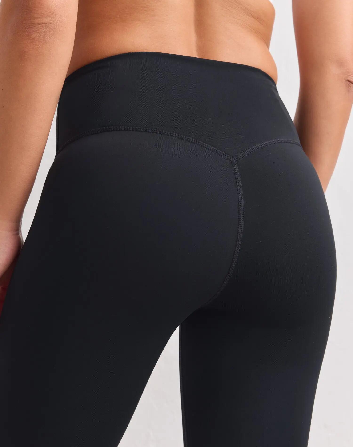 Femme Legging Taille Haute Compressif à Séchage Rapide Pace Noir 3/6