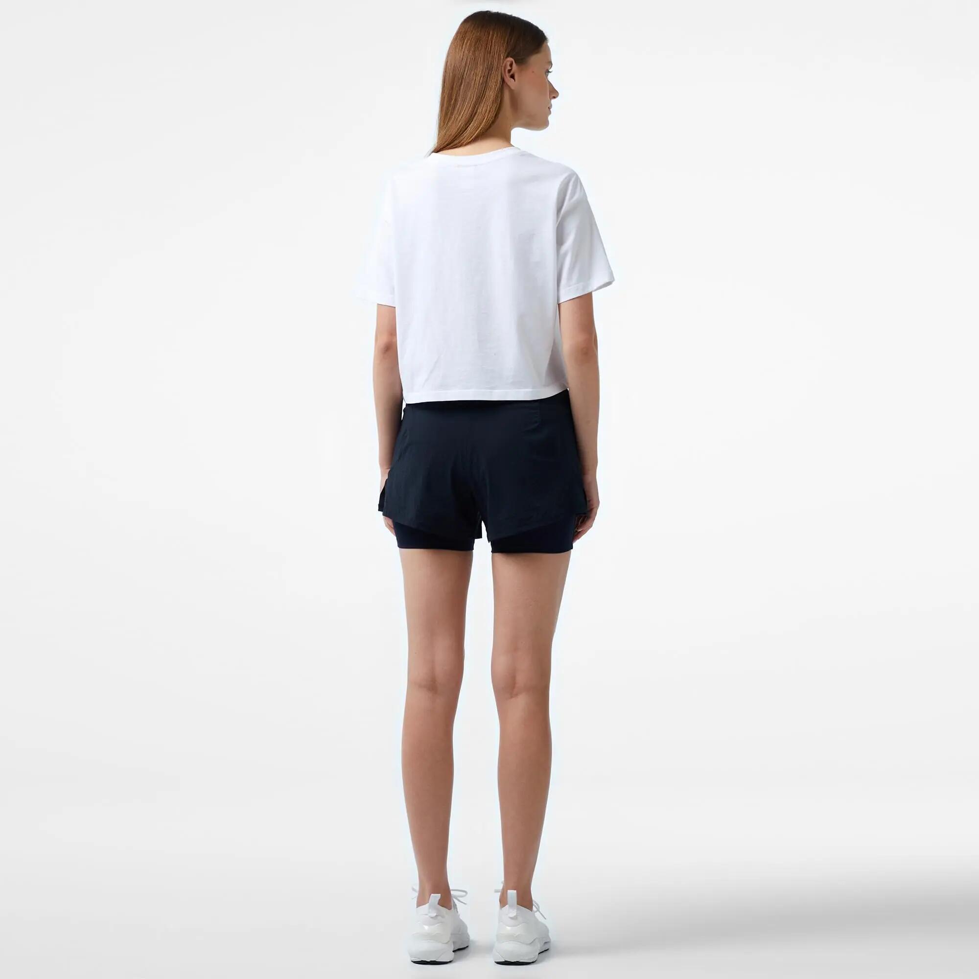 Shorts - Sport - Donna - 2-in-1, riflettenti - Sense Aero - Nero intenso 4/4