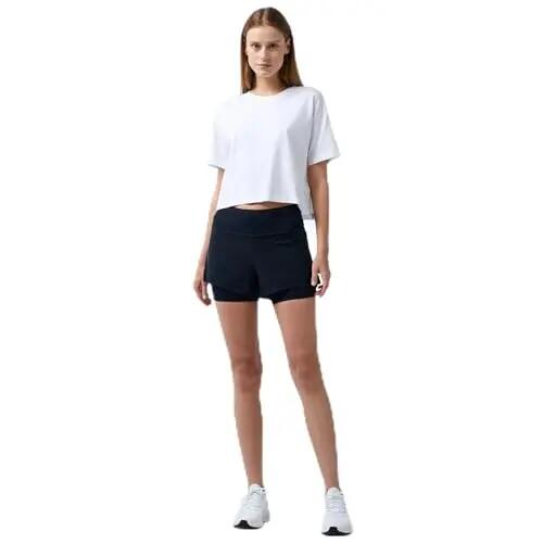 Shorts - Sport - Donna - 2-in-1, riflettenti - Sense Aero - Nero intenso 2/4