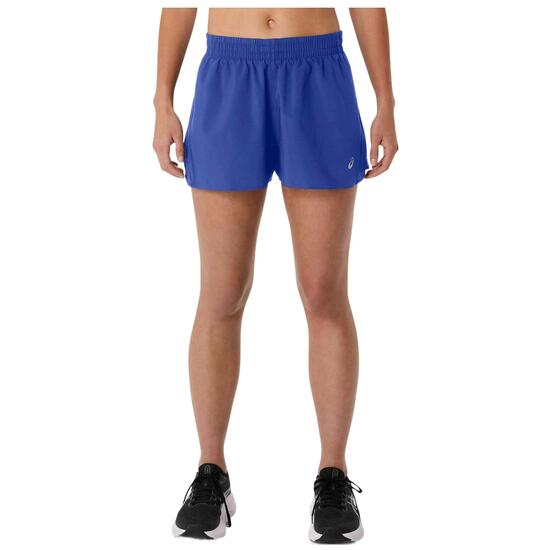 Short Asics modèle Pantalón corto ASICS Core Split azul violeta muje pour femmes