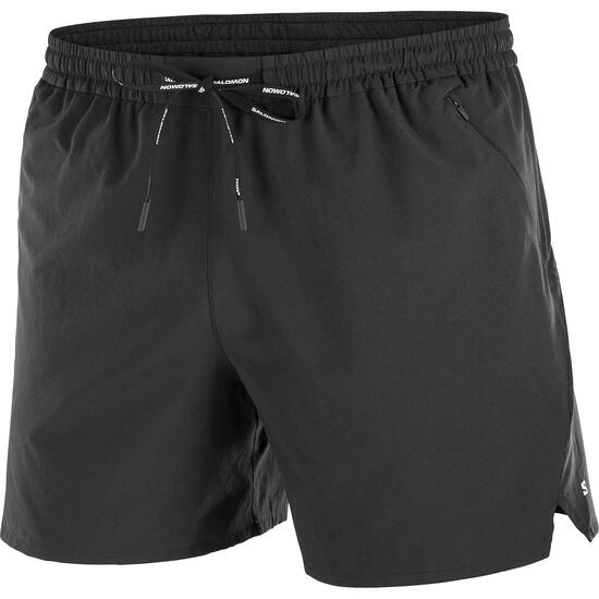 Short de running - Sport - Homme - 5 pouces, léger - SHAKEout Core - Noir