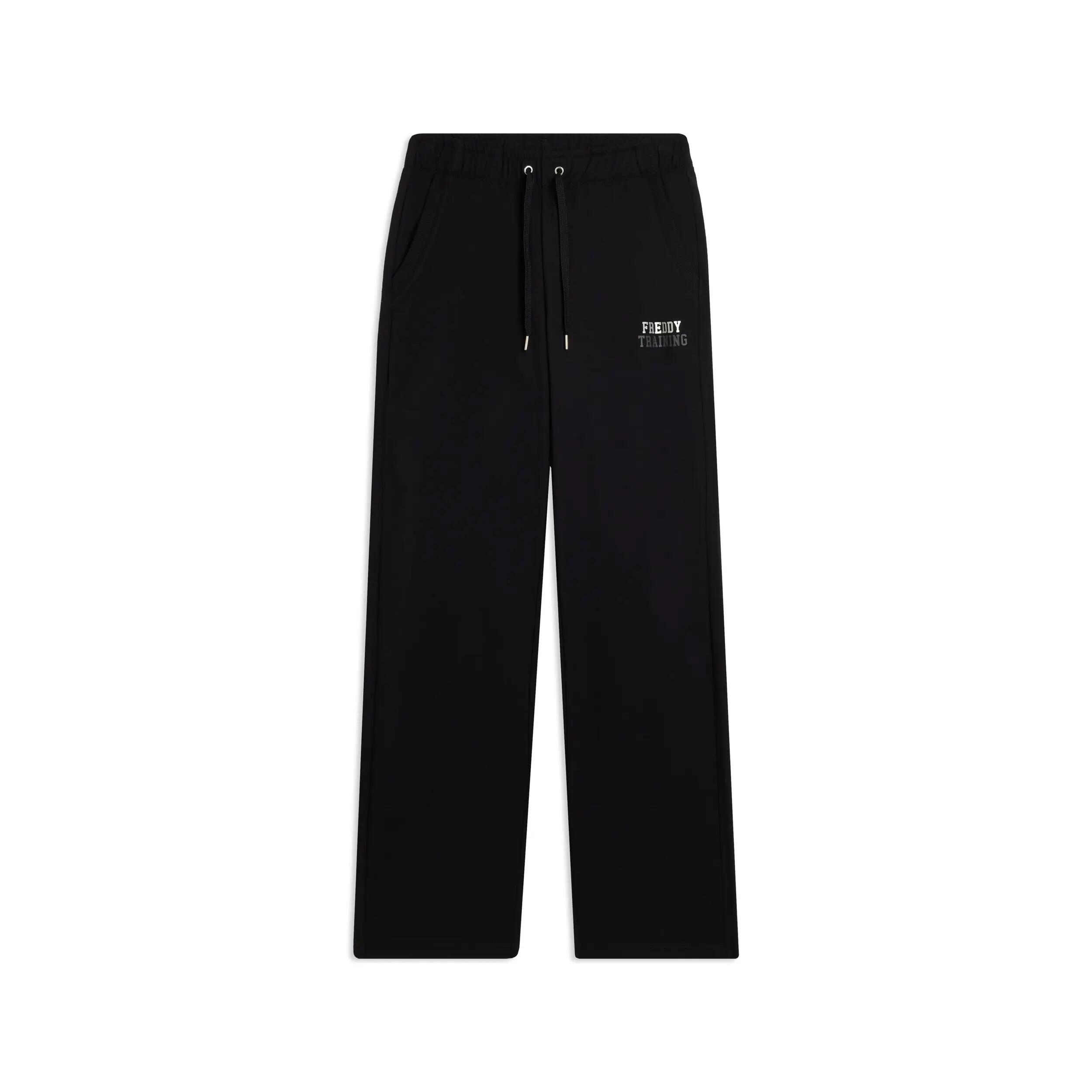 Pantalon de sport classique en jersey élastique épais 1/3