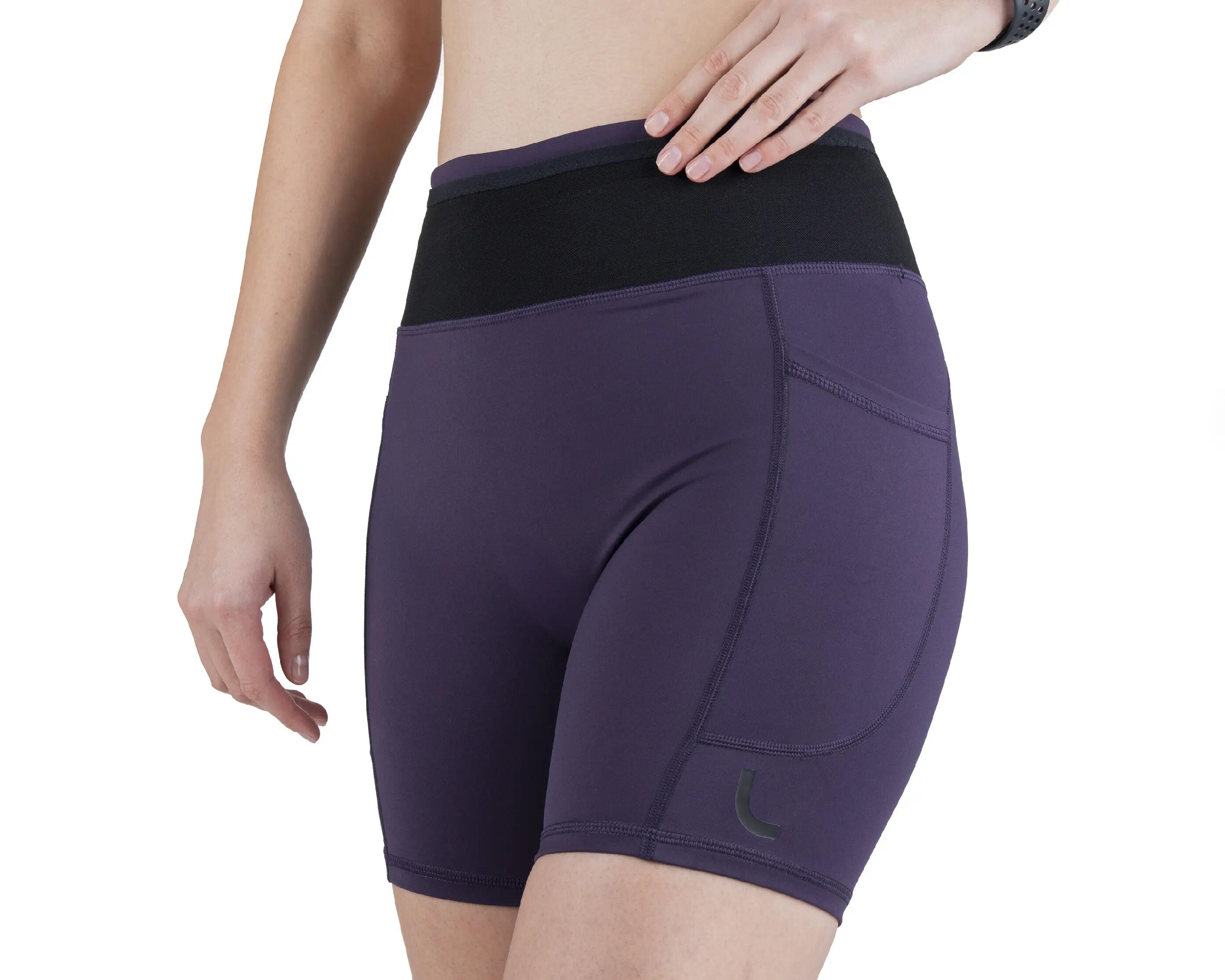 Dámské běžecké kraťasy s integrovaným opaskem COMFORT 6/8