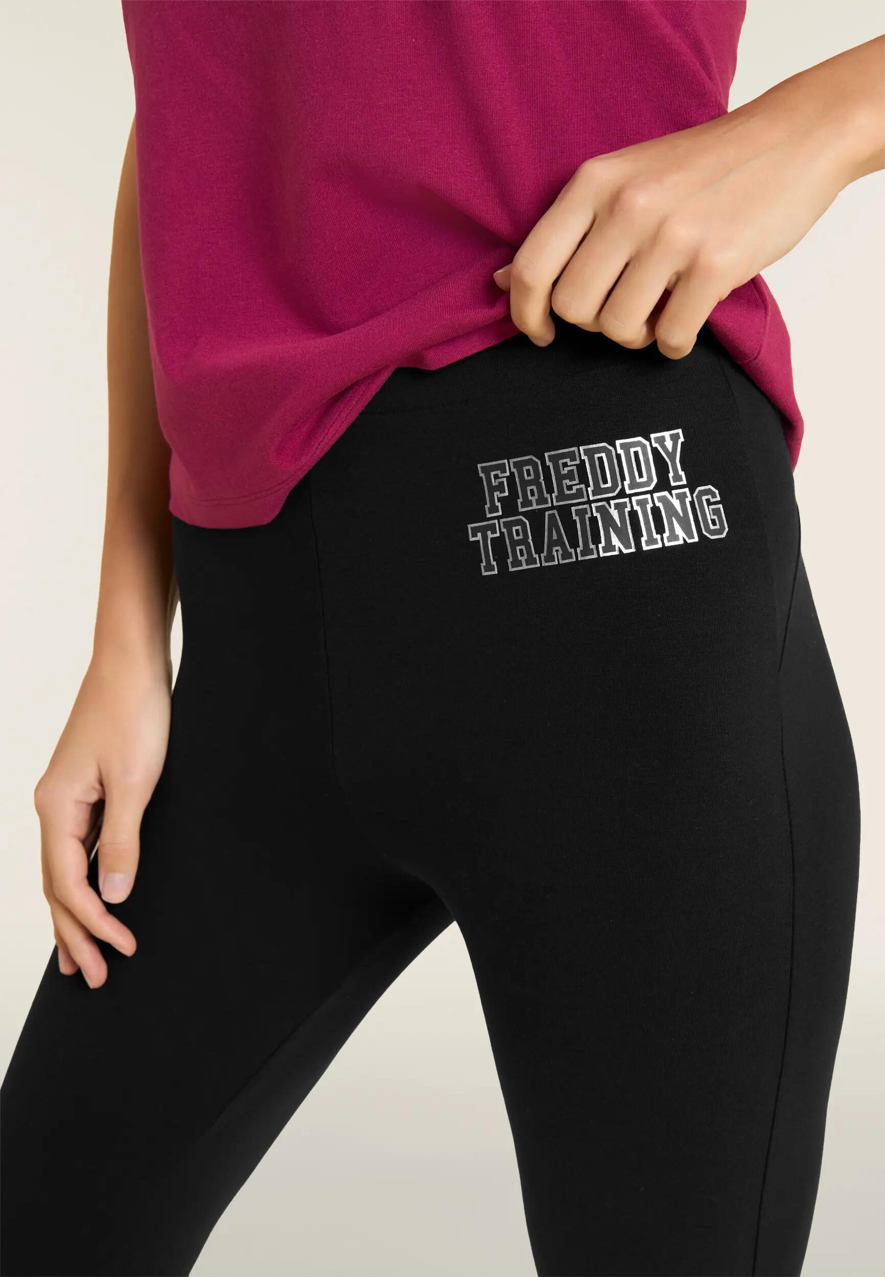 Freddy Training 7/8-legging met hoge taille en carré 4/6