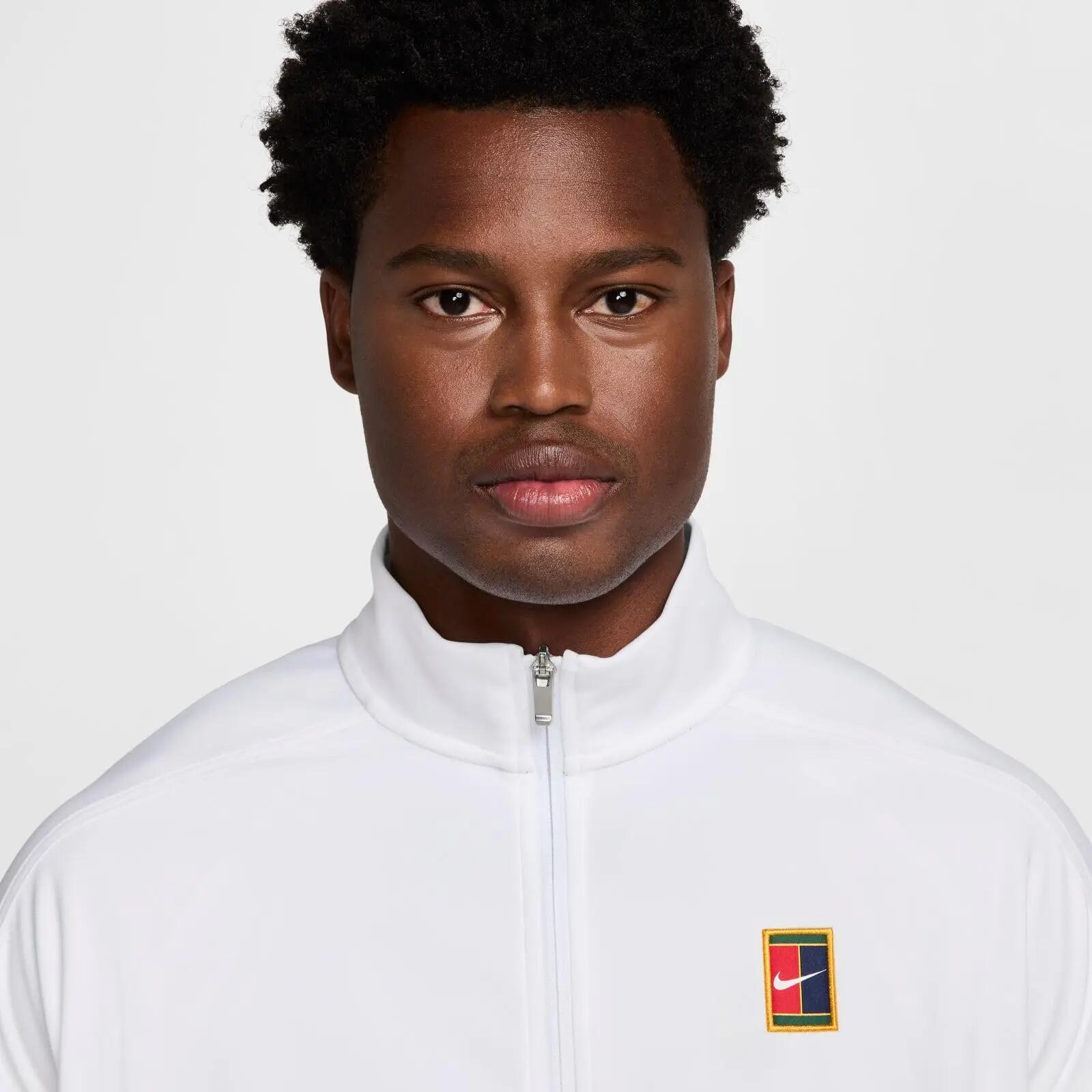 Veste - Tennis - Homme - Nike Court Heritage - Beige 2/4
