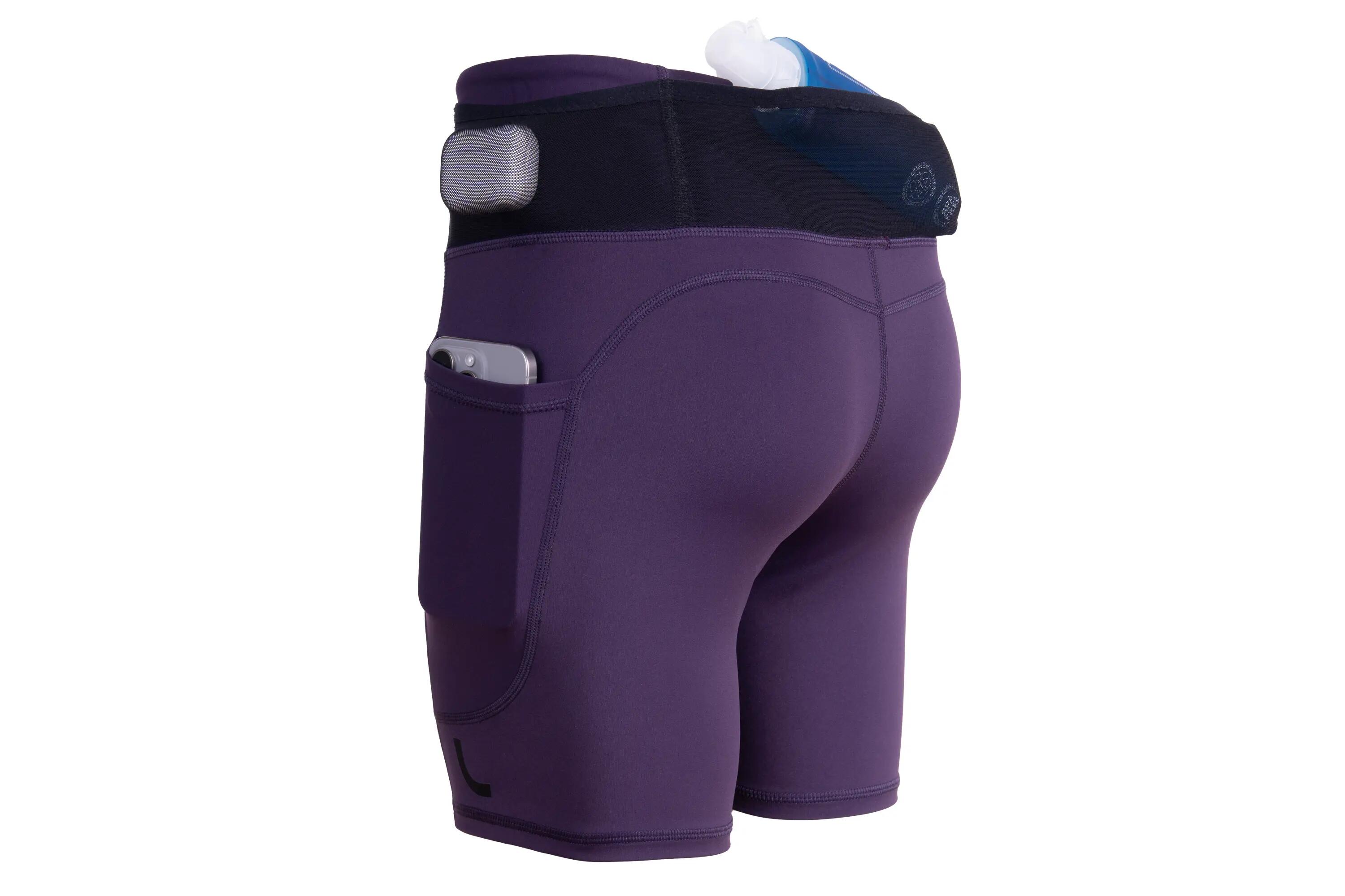 Dámské běžecké kraťasy s integrovaným opaskem COMFORT 2/8
