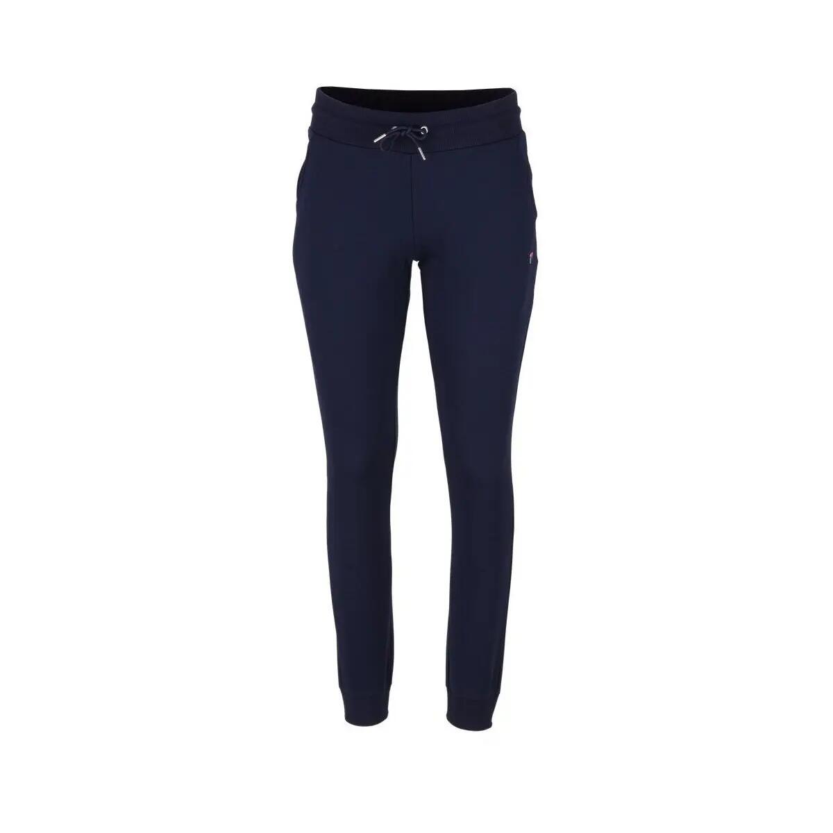 Pantalon - Sportswear - Femme - Taille haute, cordon - Fila Ida - Bleu marine 1/1
