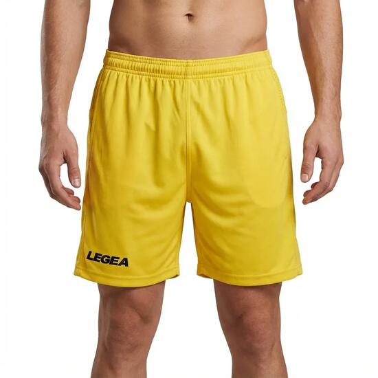 Lot de 5 shorts de football DUSSELDORF coloris jaune - taille XL