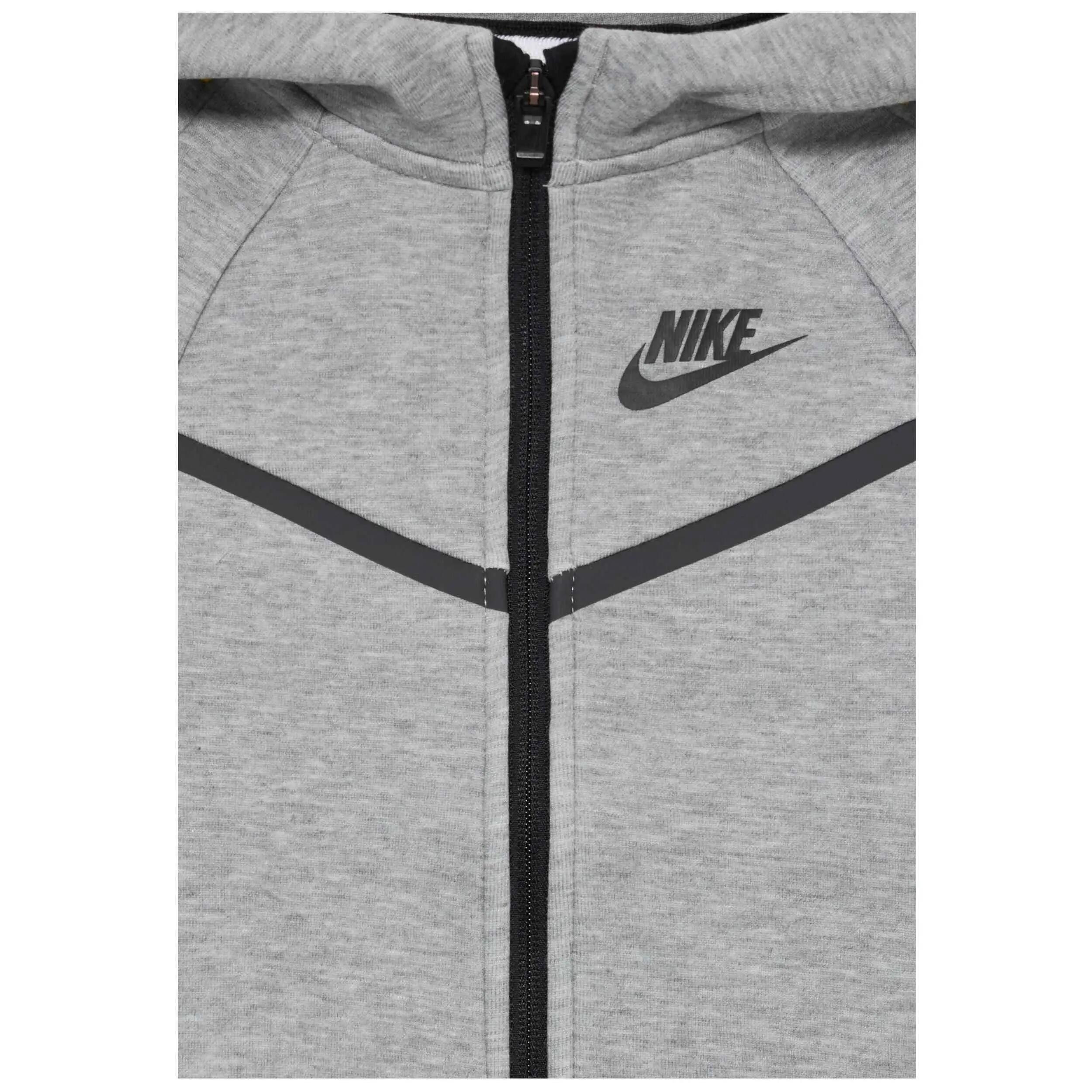 Fato de treino completo Nike modelo Tech Fleece "Dark Grey para crianças unissex 4/4