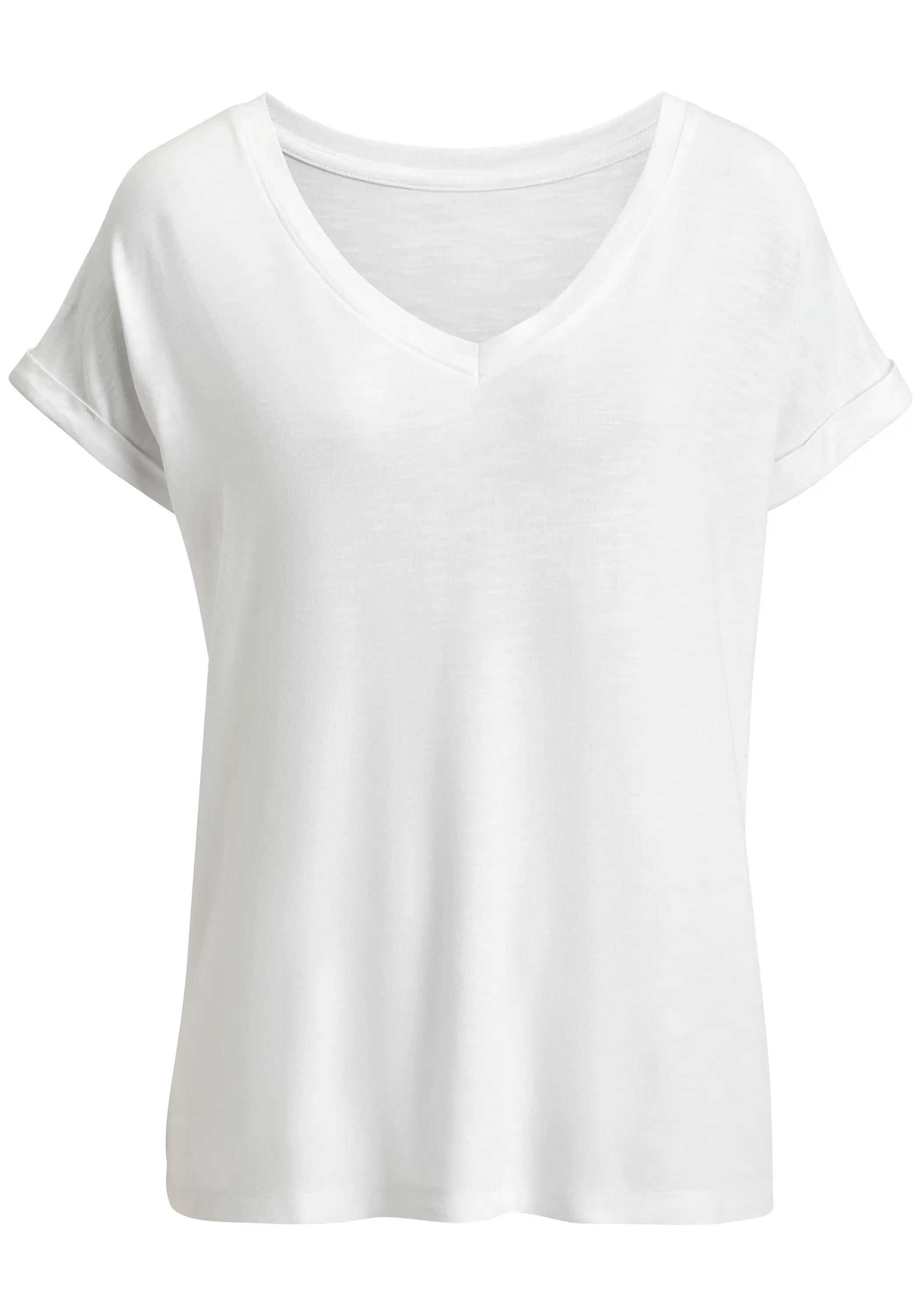 Damen V-Shirt 5/8