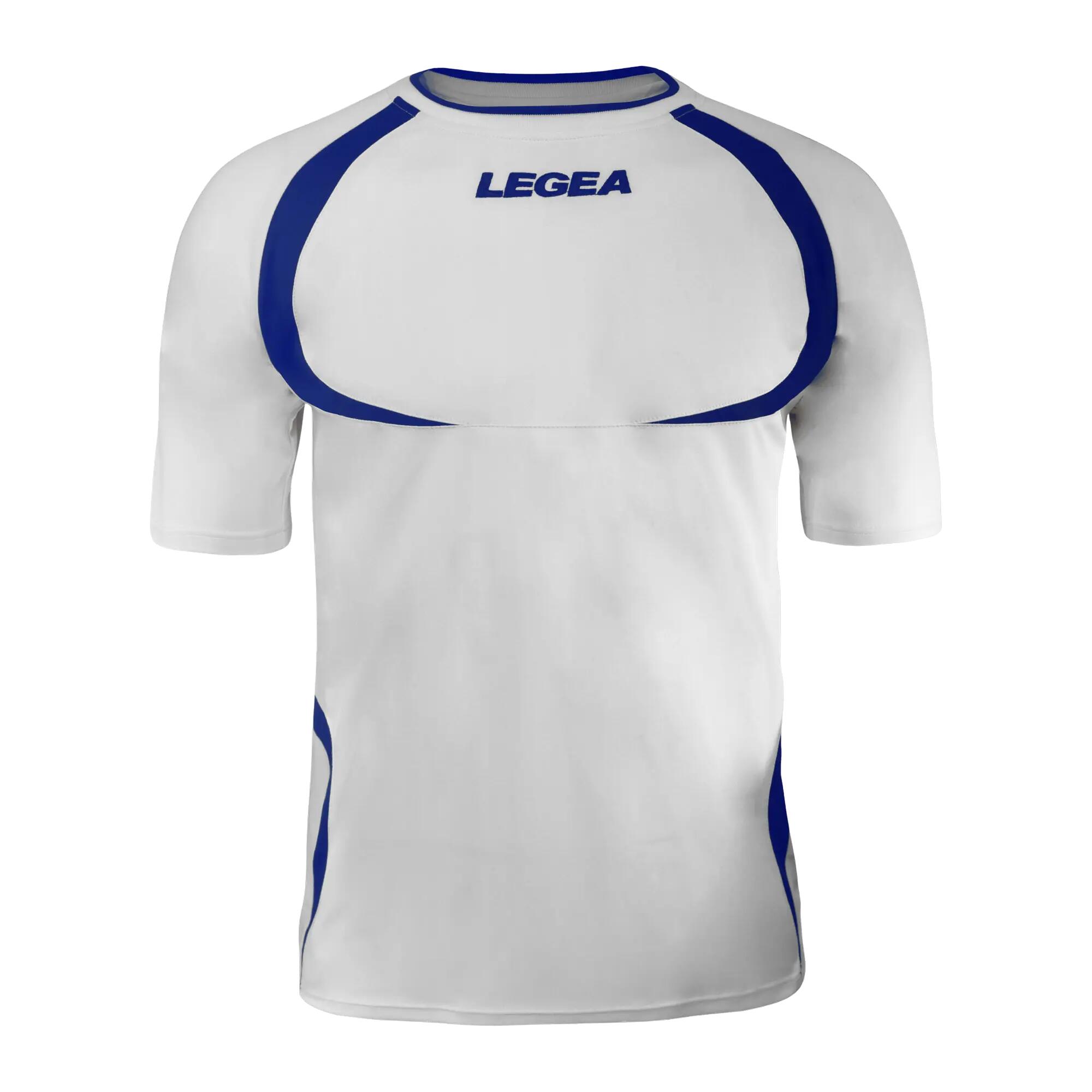 Lot de 10 maillots de football TAIPEI blanc-bleu ciel - taille 3XS (enfant) 2/8