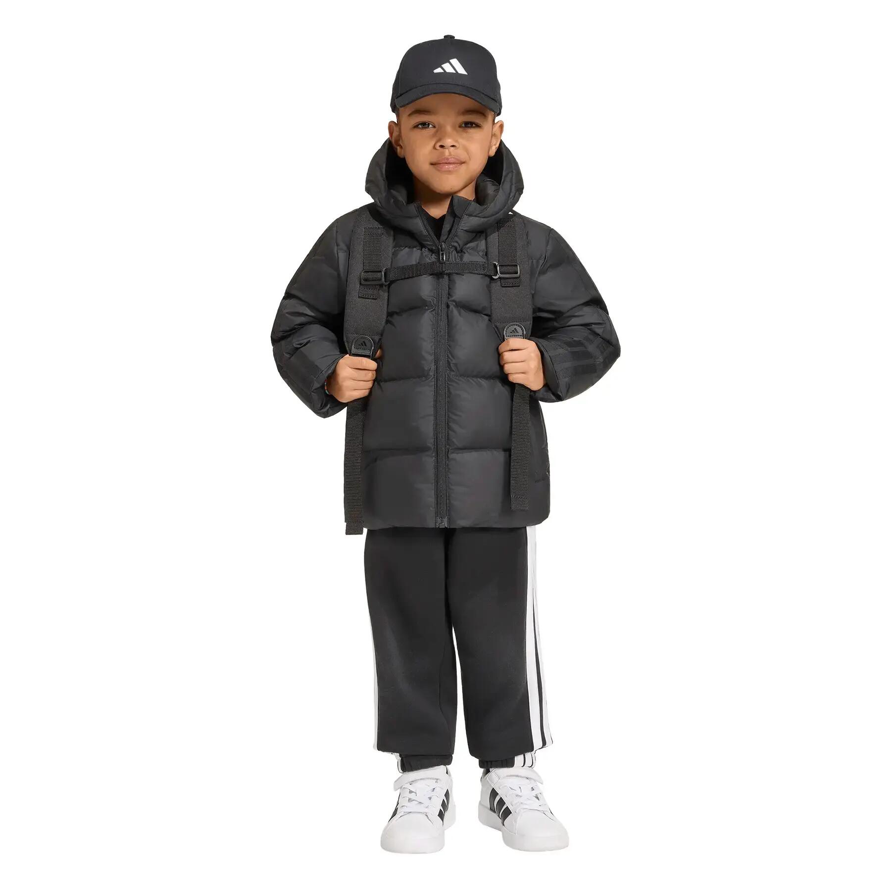 Doudoune polyester recyclé enfant adidas 3-Stripes Synthetic 3/6