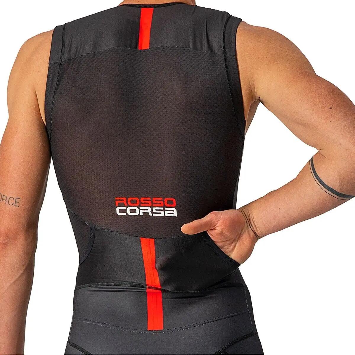 Combinación de triatlón - Hombre - Aerodinámica - Free M Sanremo - Negra 3/4