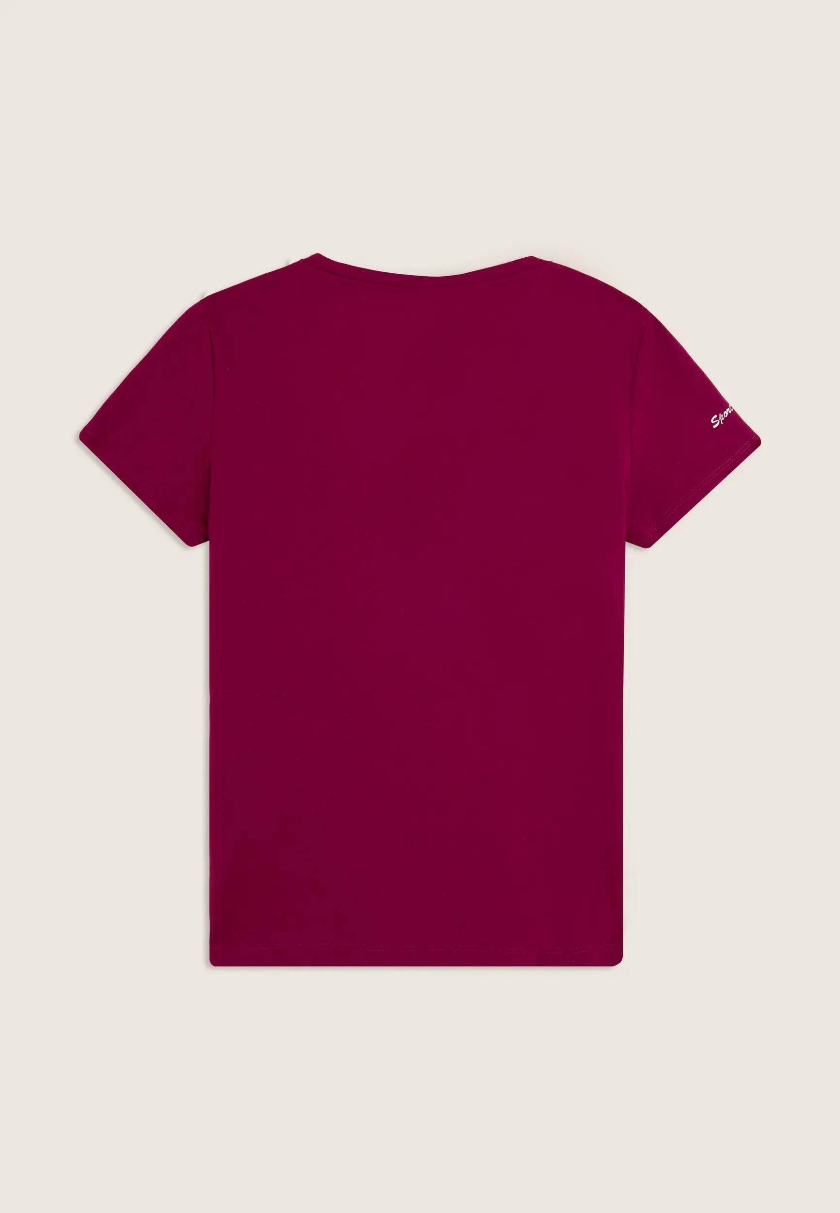 Camiseta regular fit Freddy Training con purpurina en el pecho 5/6