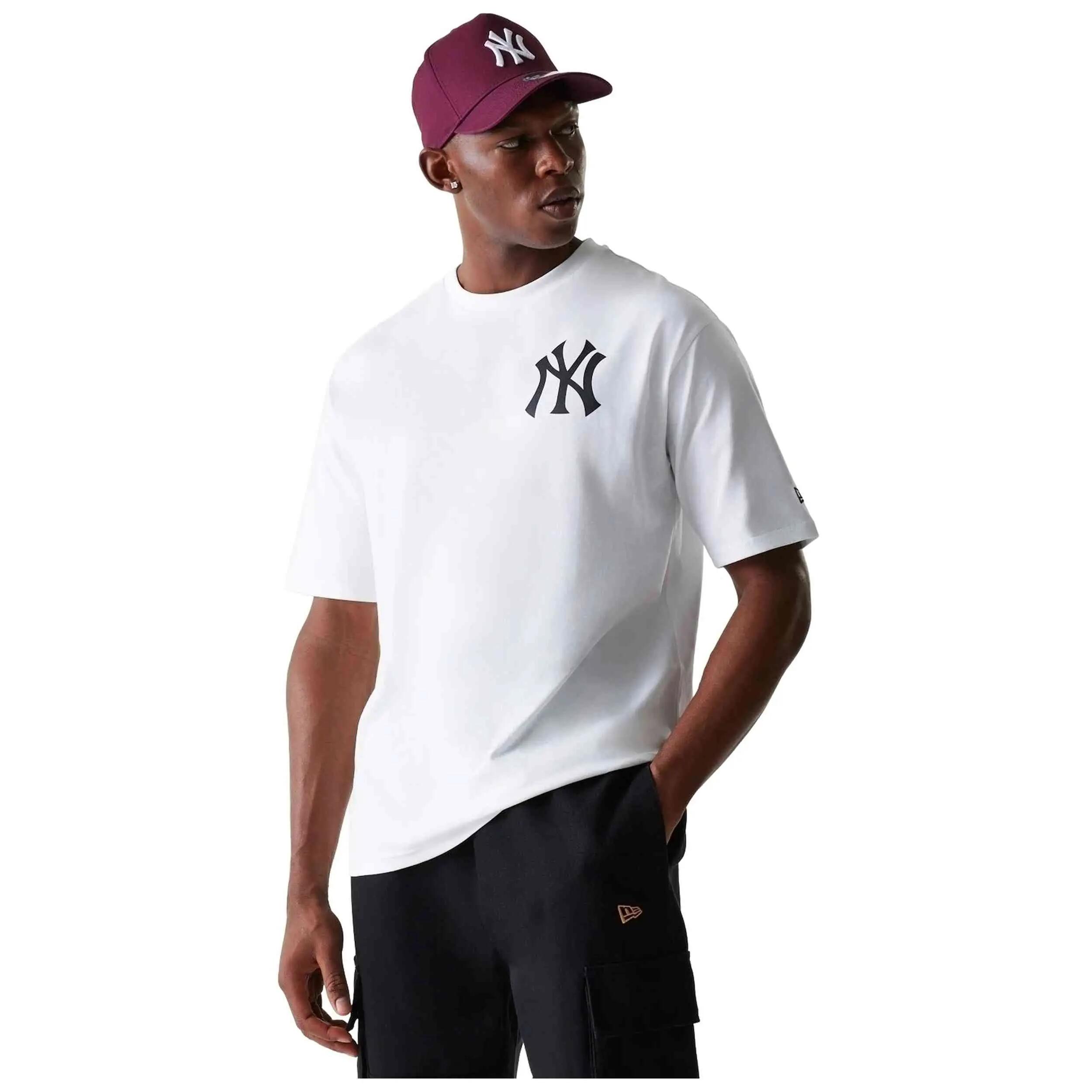 Maglia a maniche corte New Era modello New York Yankees per unisex 3/4
