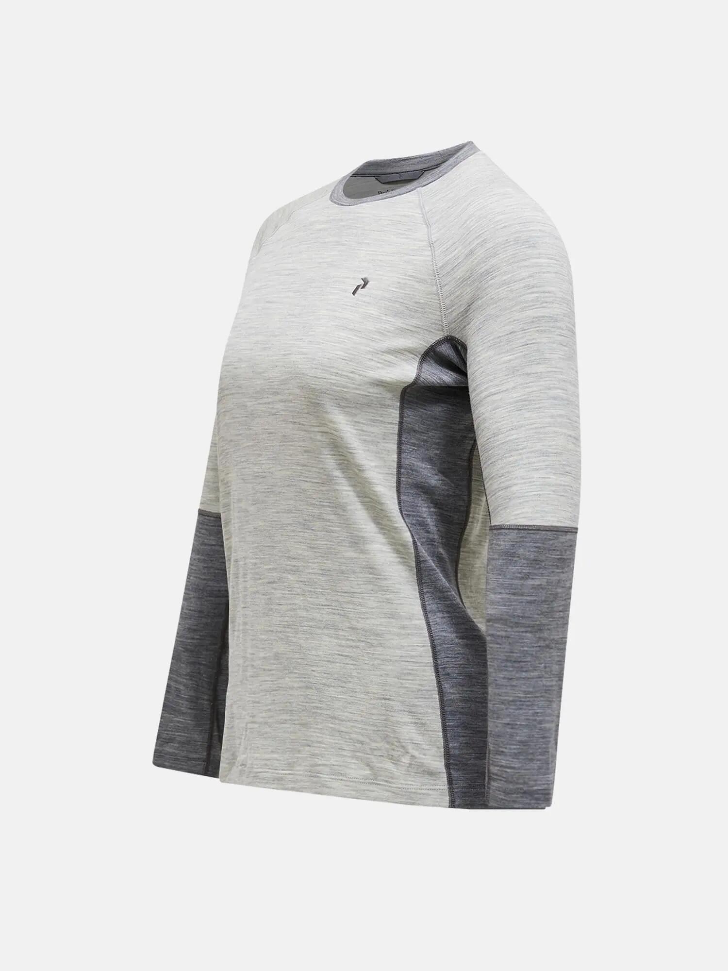 Primo strato - Sci - Donna - Merino - Magic Crew - Grigio 3/4