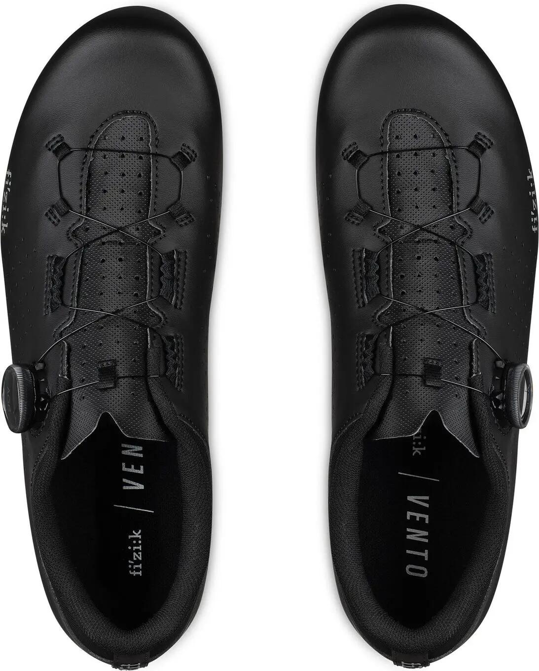 Zapatillas de carretera Fizik Vento Omna Wide, negras 4/7