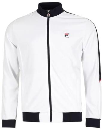 Herren - Sportswear - Jacke - Taillierte Passform, lange Ärmel - Manuel - Weiß