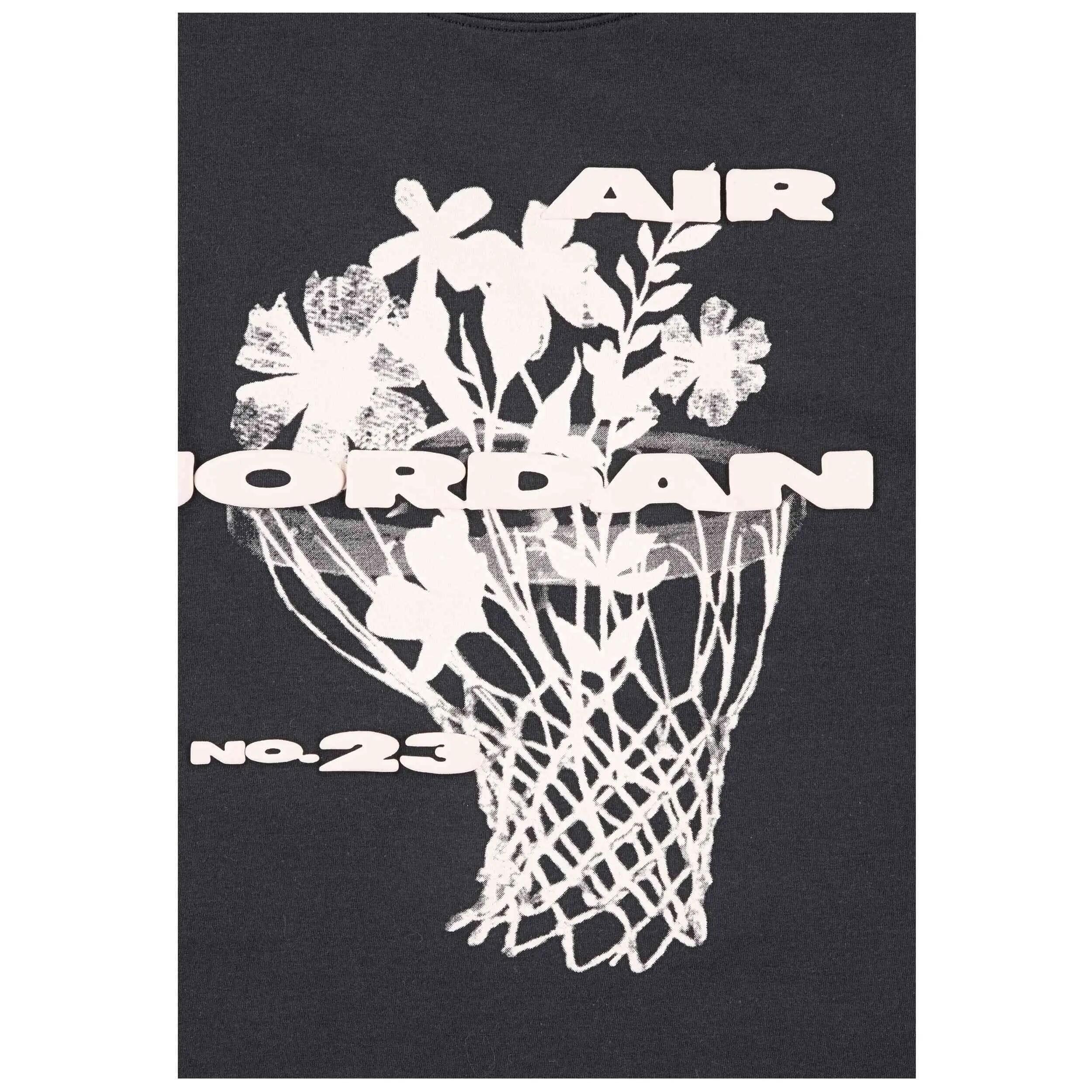 Camiseta de manga corta Jordan modelo 23 Flowers para niñas 3/5