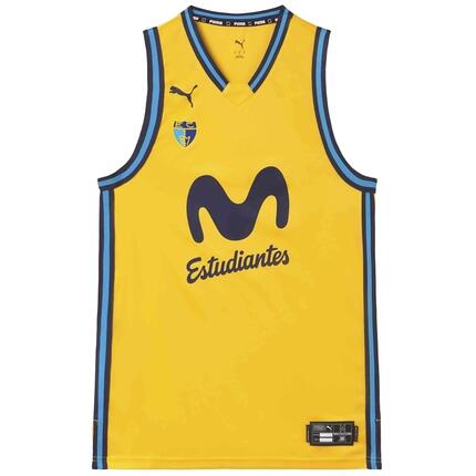 Maillot de basket Puma modèle Estudiantes Alternate Jr pour unisexe enfants