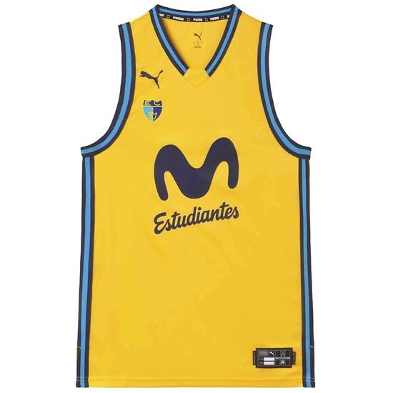 Maillot de basket Puma modèle Estudiantes Alternate Jr pour unisexe enfants