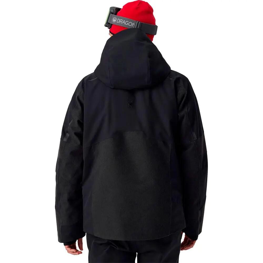 Veste - Ski - Adulte - Imperméable - Leader - Noir chiné 2/4
