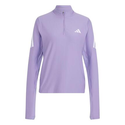 Sweat-shirt femme - Sportswear - Demi-zip - adidas Adi 365 - Mauve