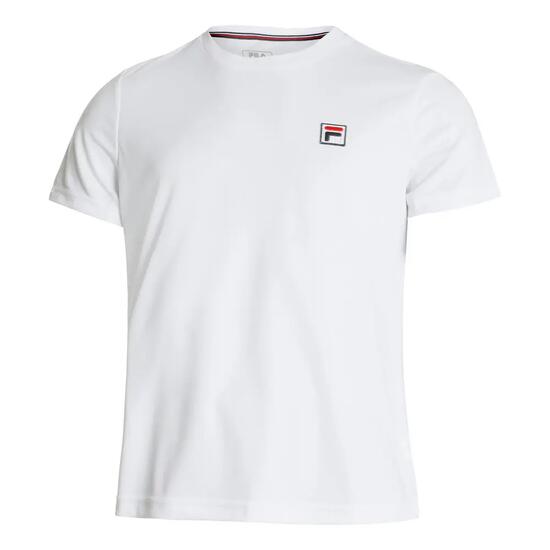 T-shirt - Sportswear - Homme - Manches courtes, col rond - Dani - Blanc