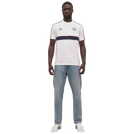 T-shirt Adidas modèle FC Bayern München OG "Core White / Night Indi pour unisexe