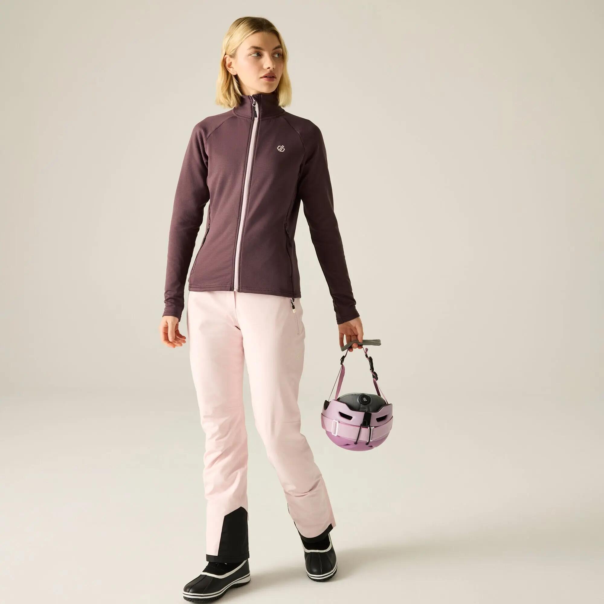 Damska rozciągliwa warstwa środkowa Lowline Full Zip Core 5/9