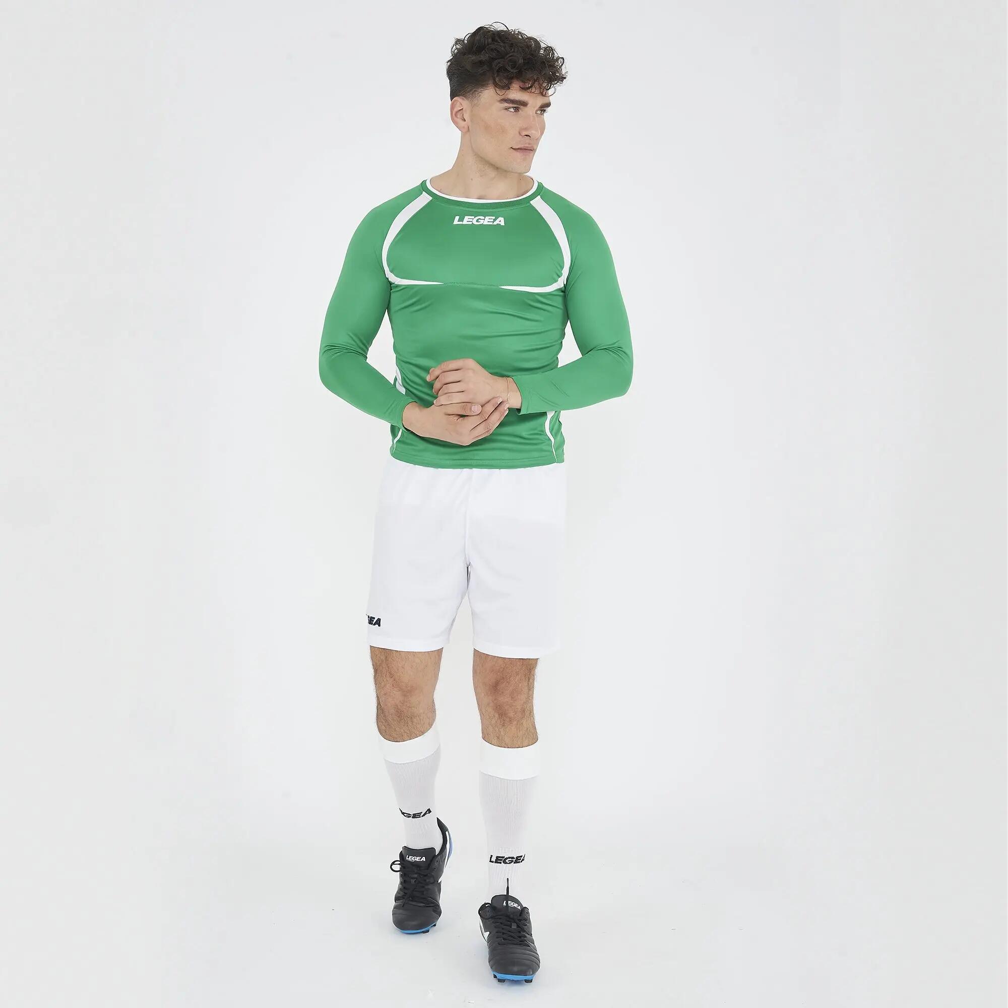 Lot de 10 maillots de football TAIPEI coloris vert-blanc - taille S 3/7