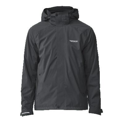 Jas - heren - biscaya evo - softshell, waterdicht - zwart