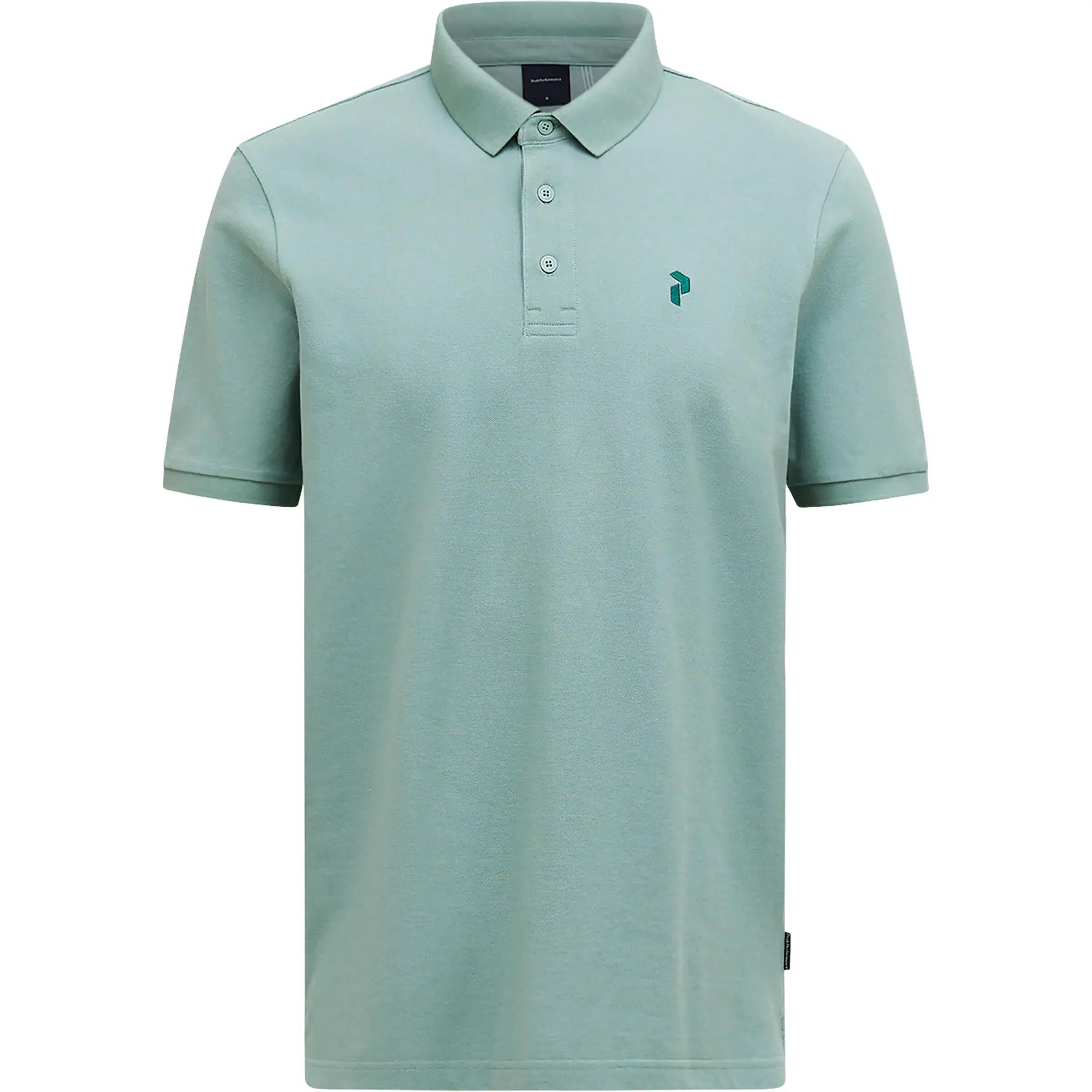 Poloshirt - Sportswear - Heren - Classic Cotton - Groen 1/1