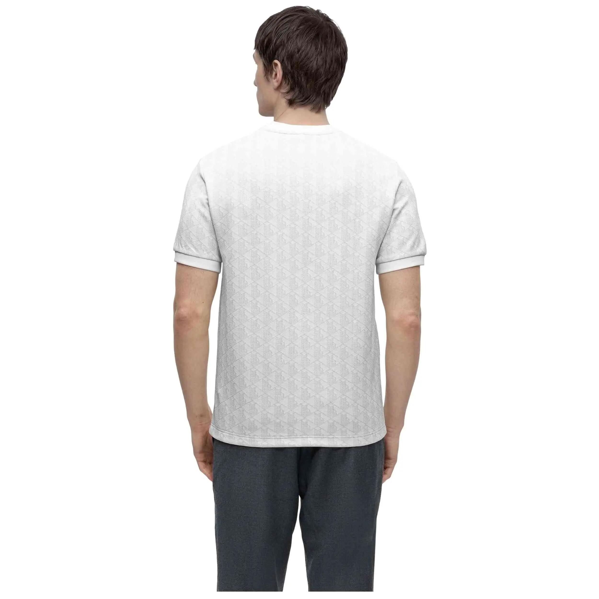 T-shirt Lacoste modèle TH1197-00-4IW pour homme 3/4